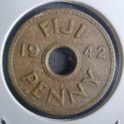 沼泽如烟--第914场 - 斐济1942年1便士