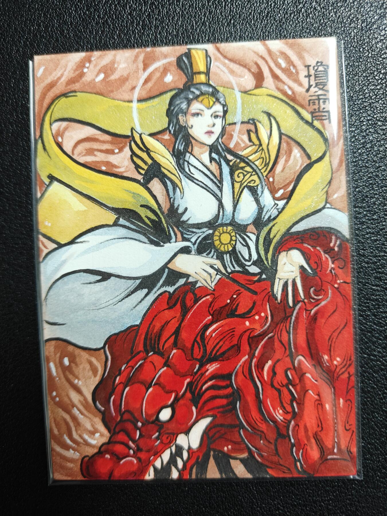 天玑星卡拍第143期《11.27周四截拍》持续收拍收评中 满赠卡需备注 【手绘卡】Rubick 三宵仙子 琼霄 云霄 碧霄 手绘卡 三张