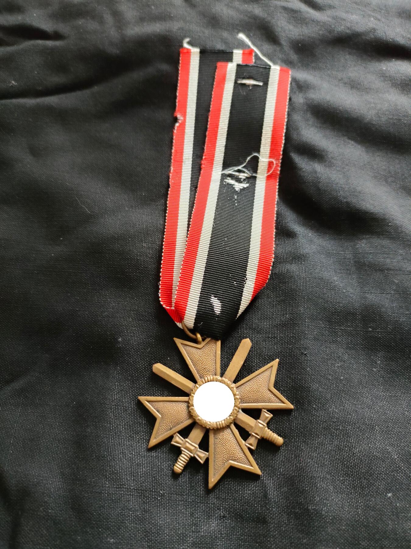 时顺第二十六拍 铭记历史，珍爱和平 德国特殊时期铜kvk2奖章，环打88标，品相好