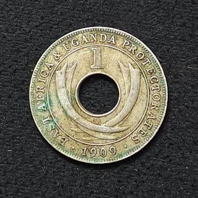 【全场包邮】纯粹捡漏拍480场（免费代拍第17场） - 东非及乌干达保护地1909年爱德华七世1分