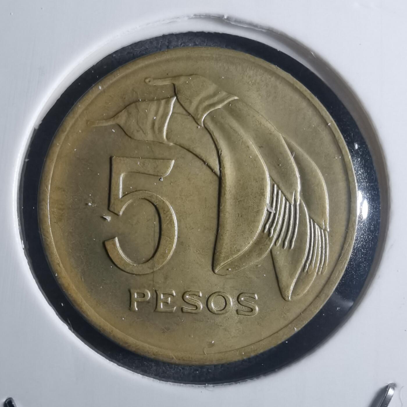 沼泽如烟--第914场 乌拉圭1969年5比索