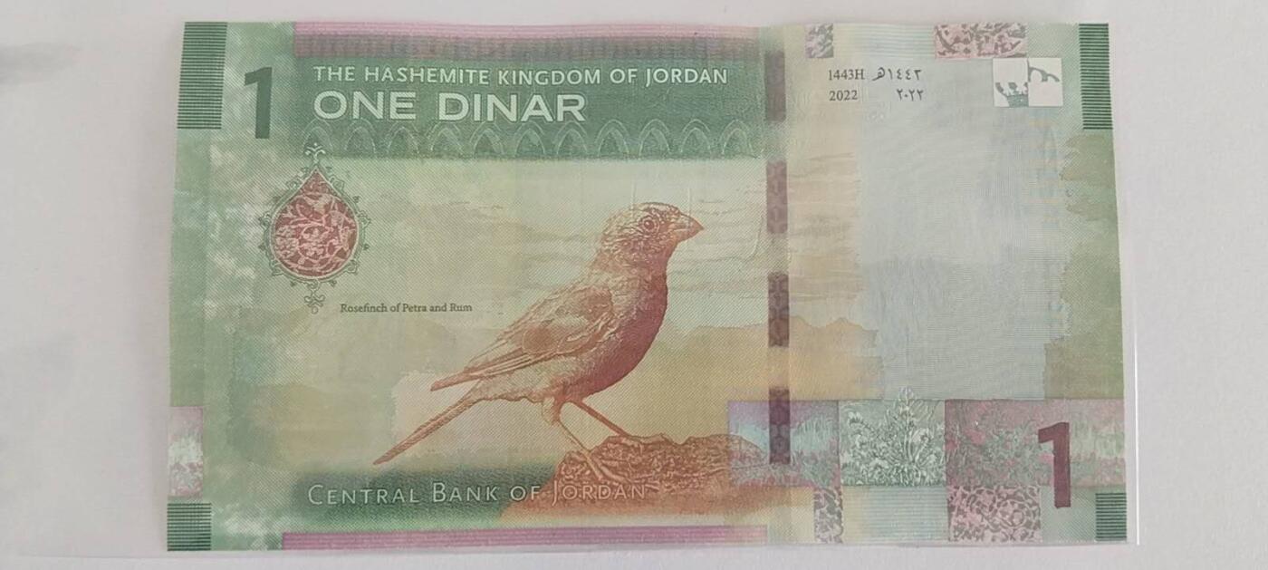 天和轩精品钱币第61场 约旦新版1豹子号222