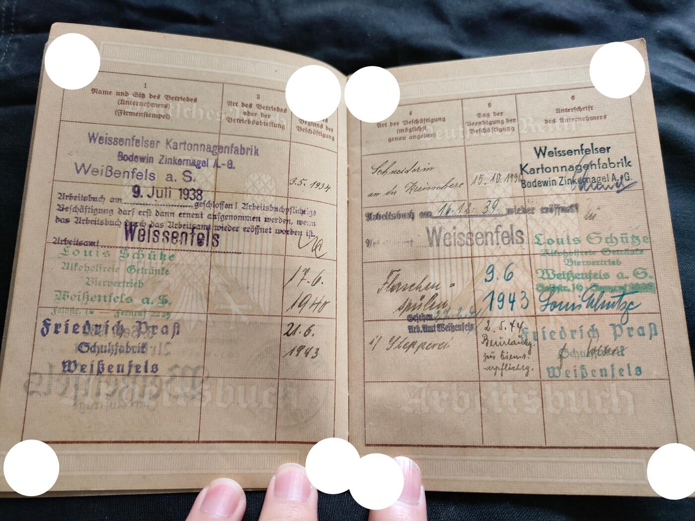 时顺第二十六拍 铭记历史，珍爱和平 德国特殊时期劳工工作册