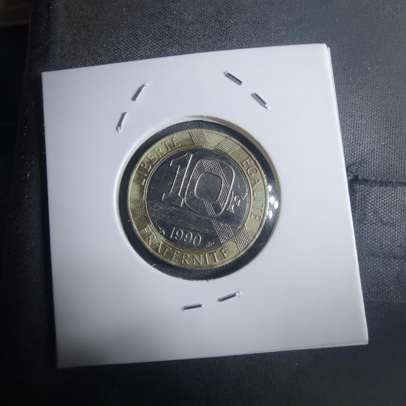 沼泽如烟--第914场 法国1990年10法郎