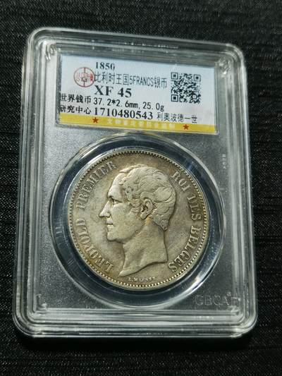 天下钱庄专场欢迎参拍 - 比利时利奥波徳一世银币