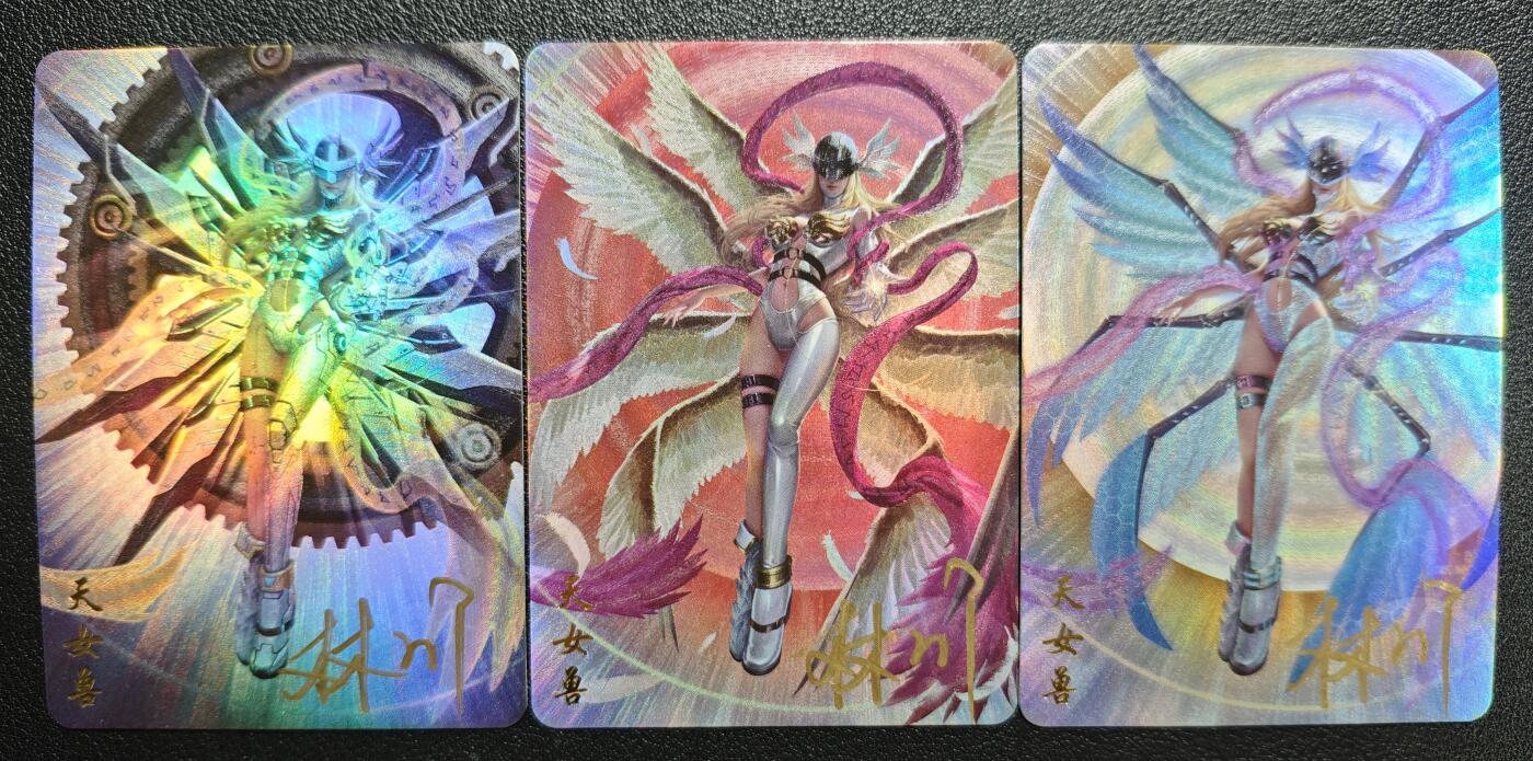天玑星卡拍第143期《11.27周四截拍》持续收拍收评中 满赠卡需备注 【亲签卡】卡卡有趣 天女兽 彩闪 三张