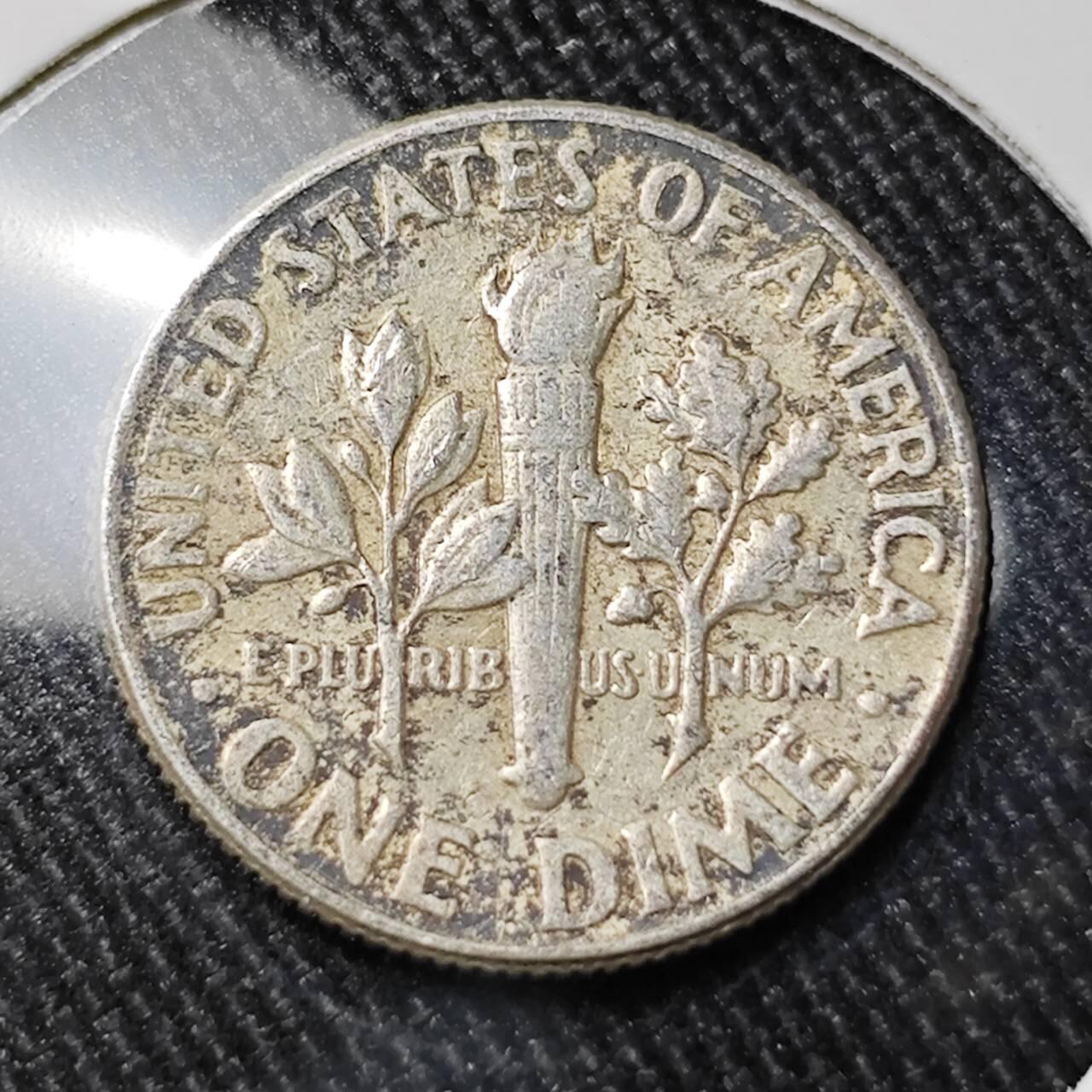 KK钱币收藏小铺 （套币 好品/批量散币 银币）专场  2月预留时间 周末发货  1964美国10分银币