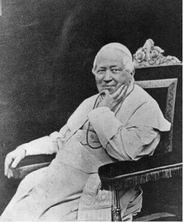 「木头集藏」章牌精品专场！ 1853年梵蒂冈教皇庇护九世 拉特朗宫博物馆扩建 纪念银章，MS 63，较少见教皇纪念银章，品相不错。