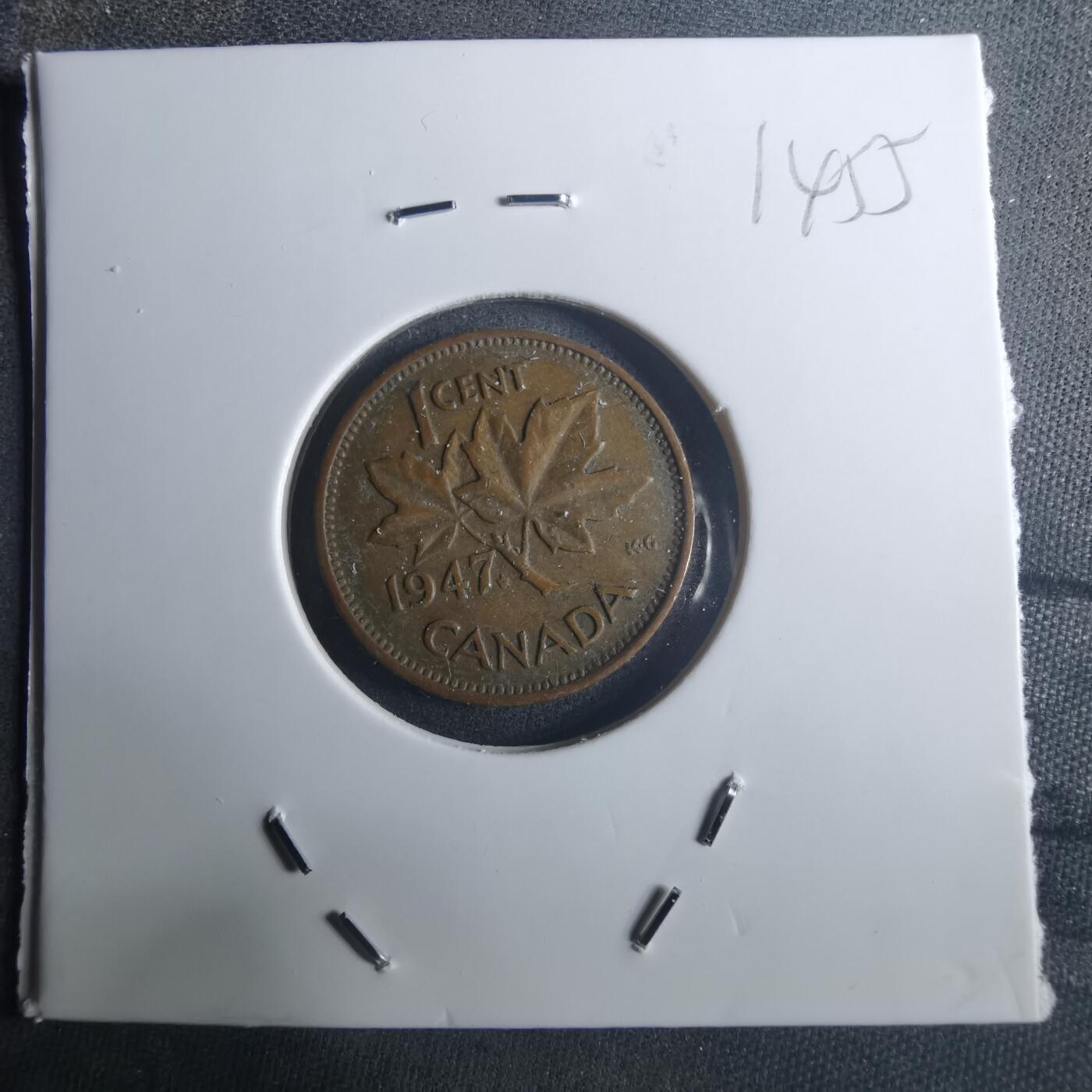 沼泽如烟--第914场 加拿大1947年一分