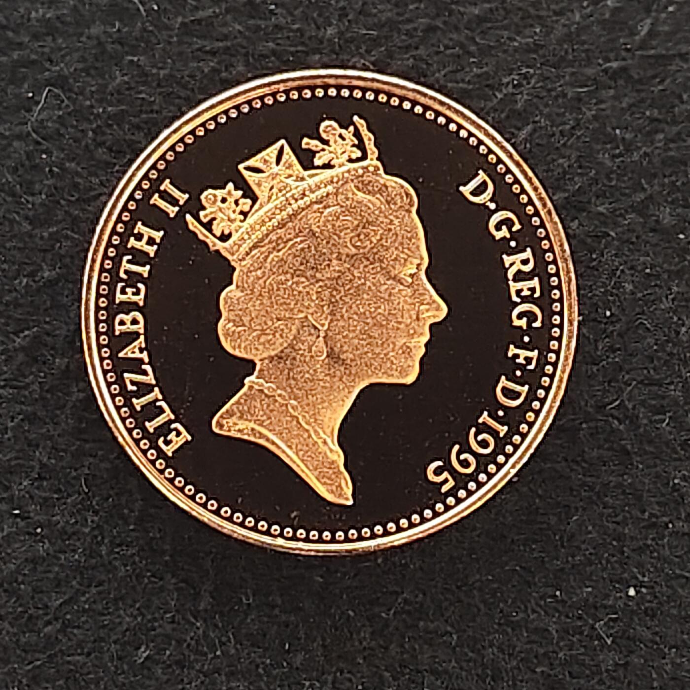 【全场包邮】纯粹捡漏拍480场（免费代拍第17场） 英国1995年1便士精制币