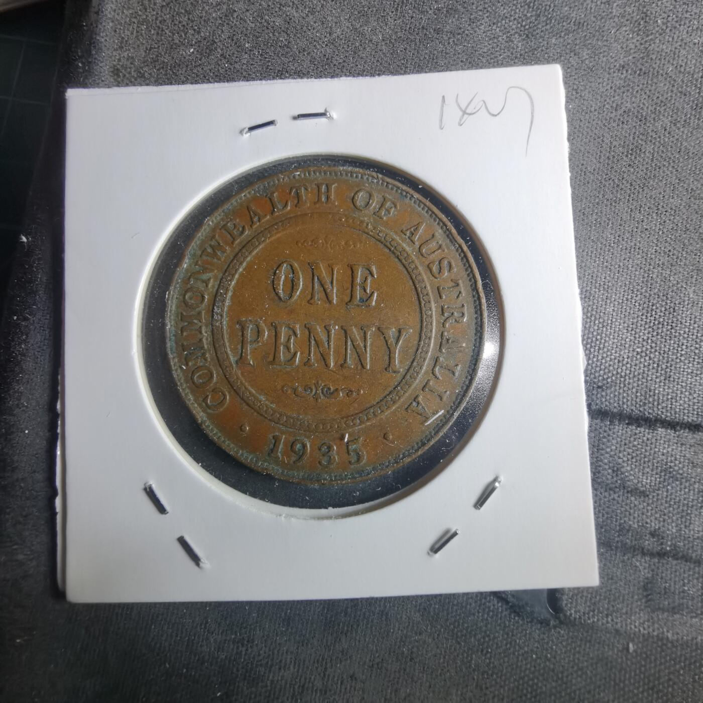 沼泽如烟--第914场 澳大利亚1935年1便士