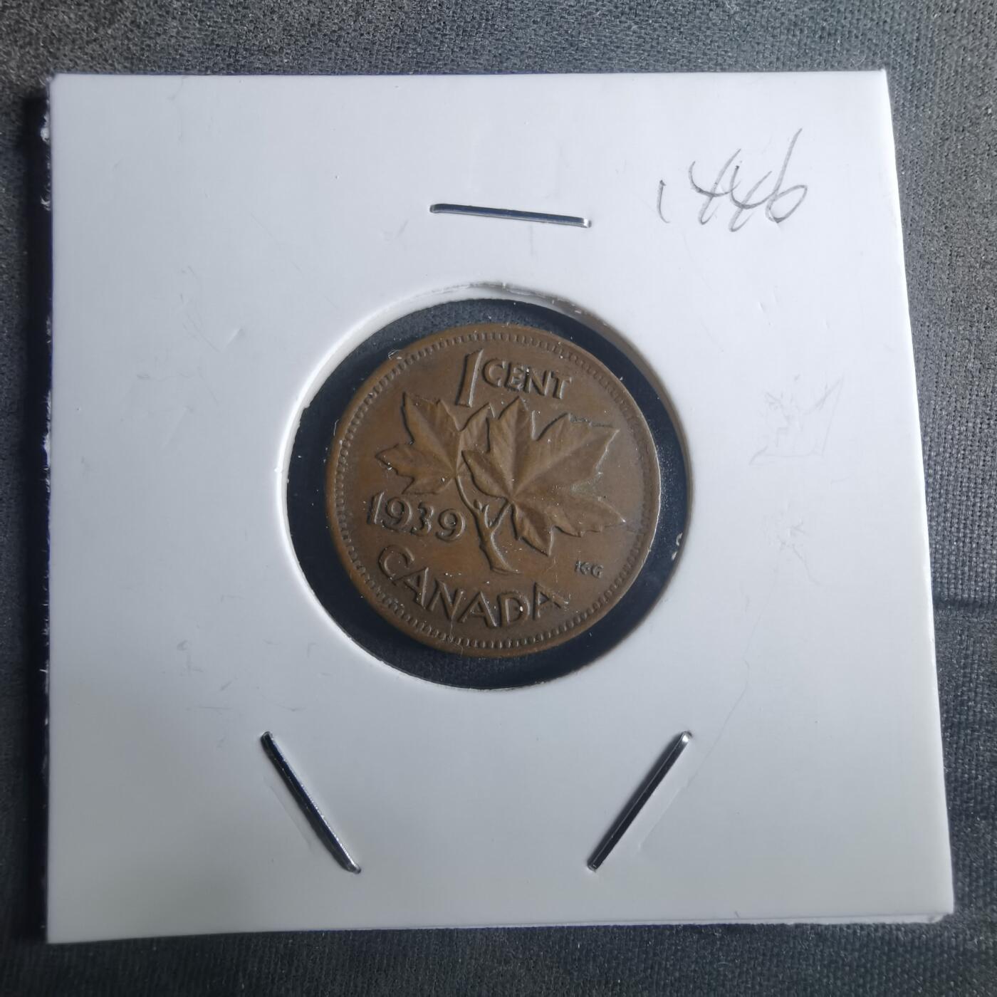 沼泽如烟--第914场 加拿大1939年一分