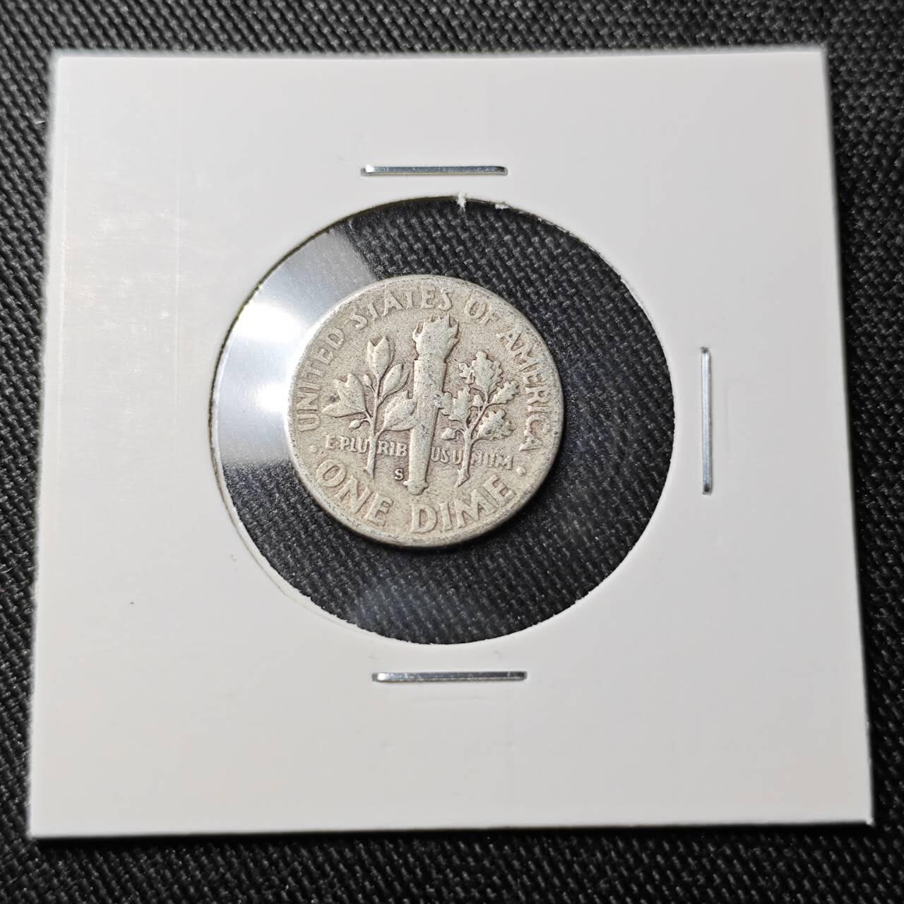 KK钱币收藏小铺 （套币 好品/批量散币 银币）专场  2月预留时间 周末发货   1950美国10分银币