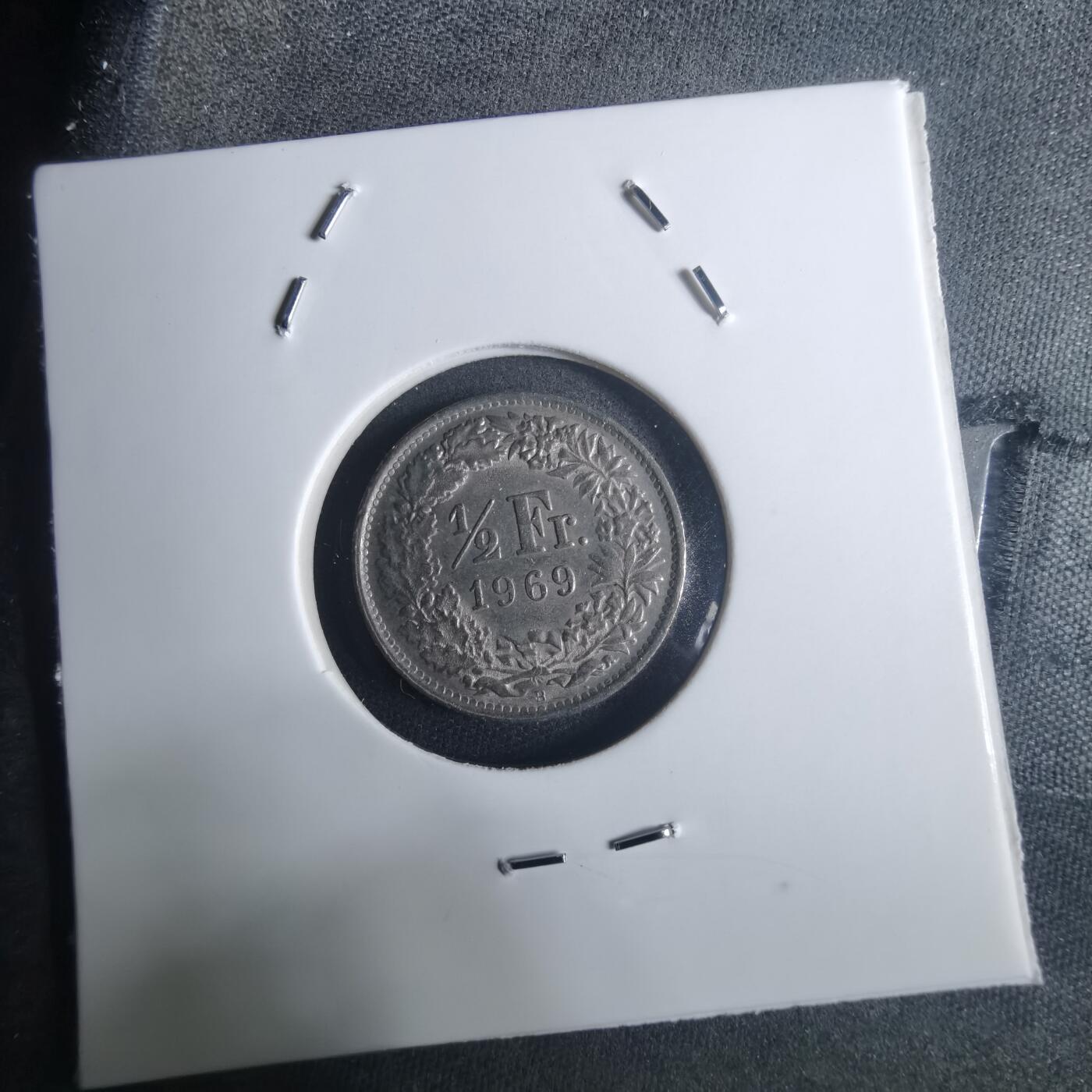 沼泽如烟--第914场 瑞士1969年半法郎