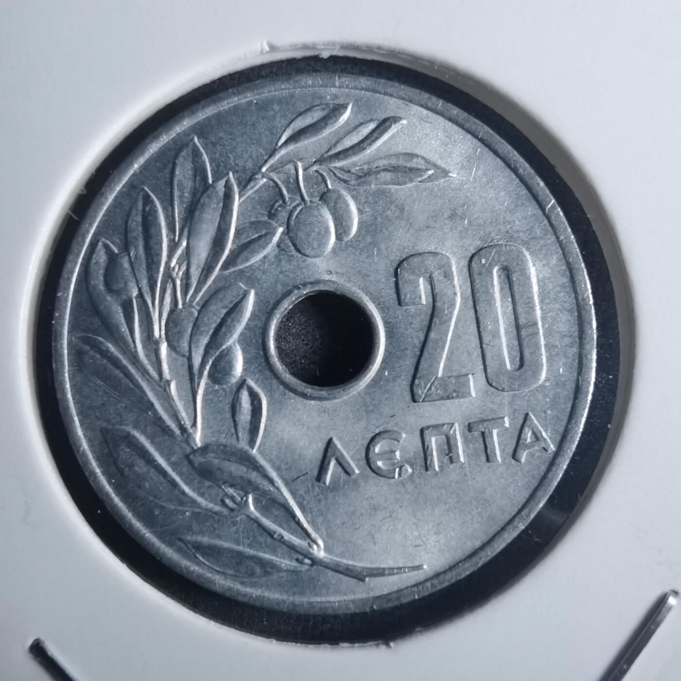 沼泽如烟--第914场 希腊1966年20雷普塔