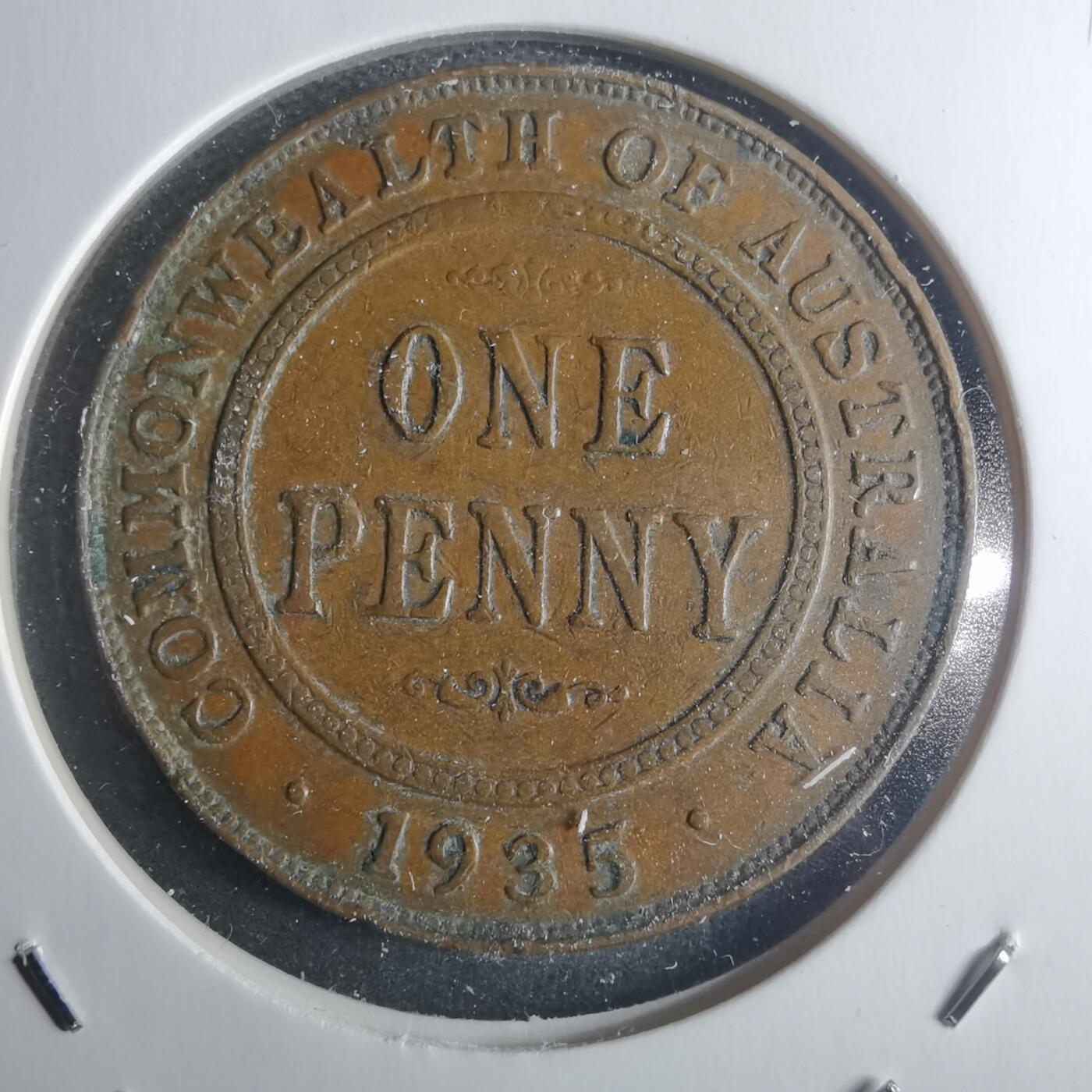 沼泽如烟--第914场 澳大利亚1935年1便士