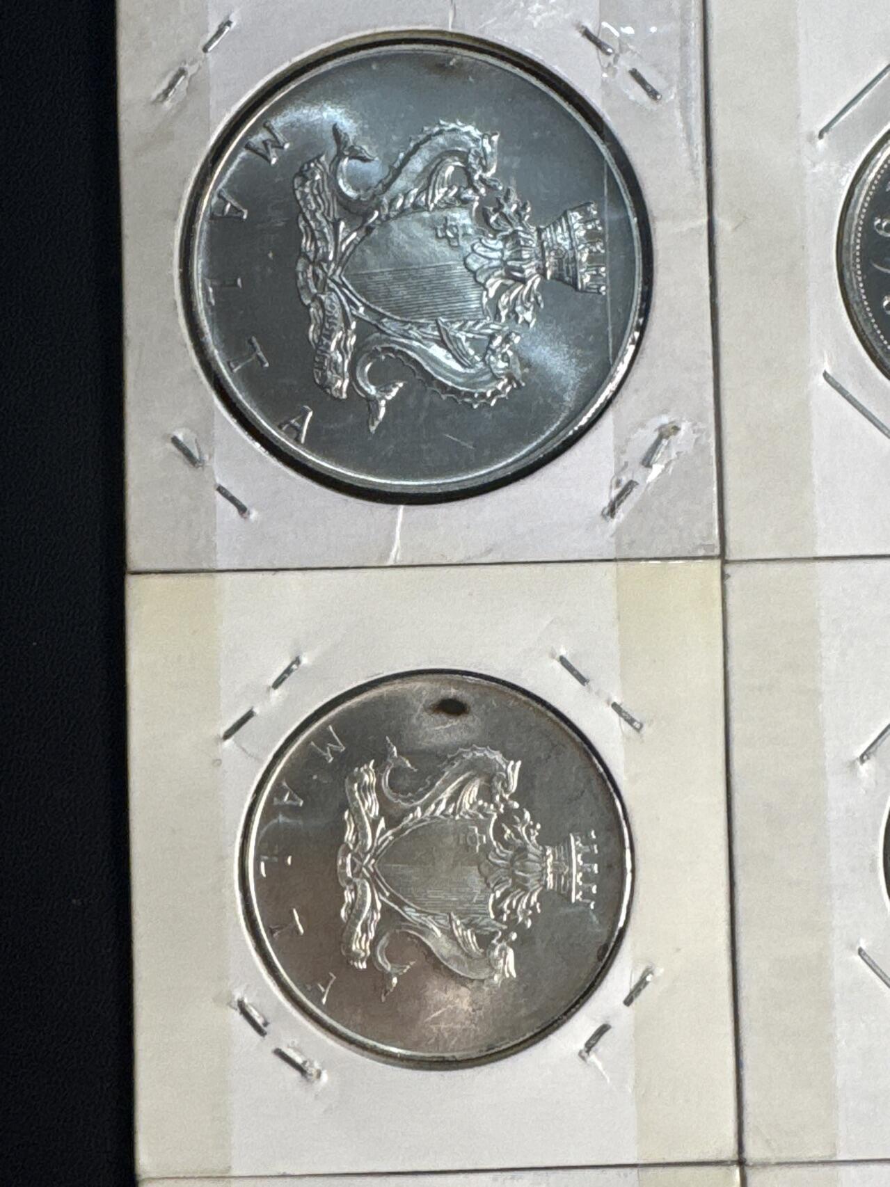 ❤️【币观天下】❤️ 第332期钱币拍卖- 2025.11.28周五晚上6点半场-长期征集拍品 马耳他1976年精制套币11枚含银币