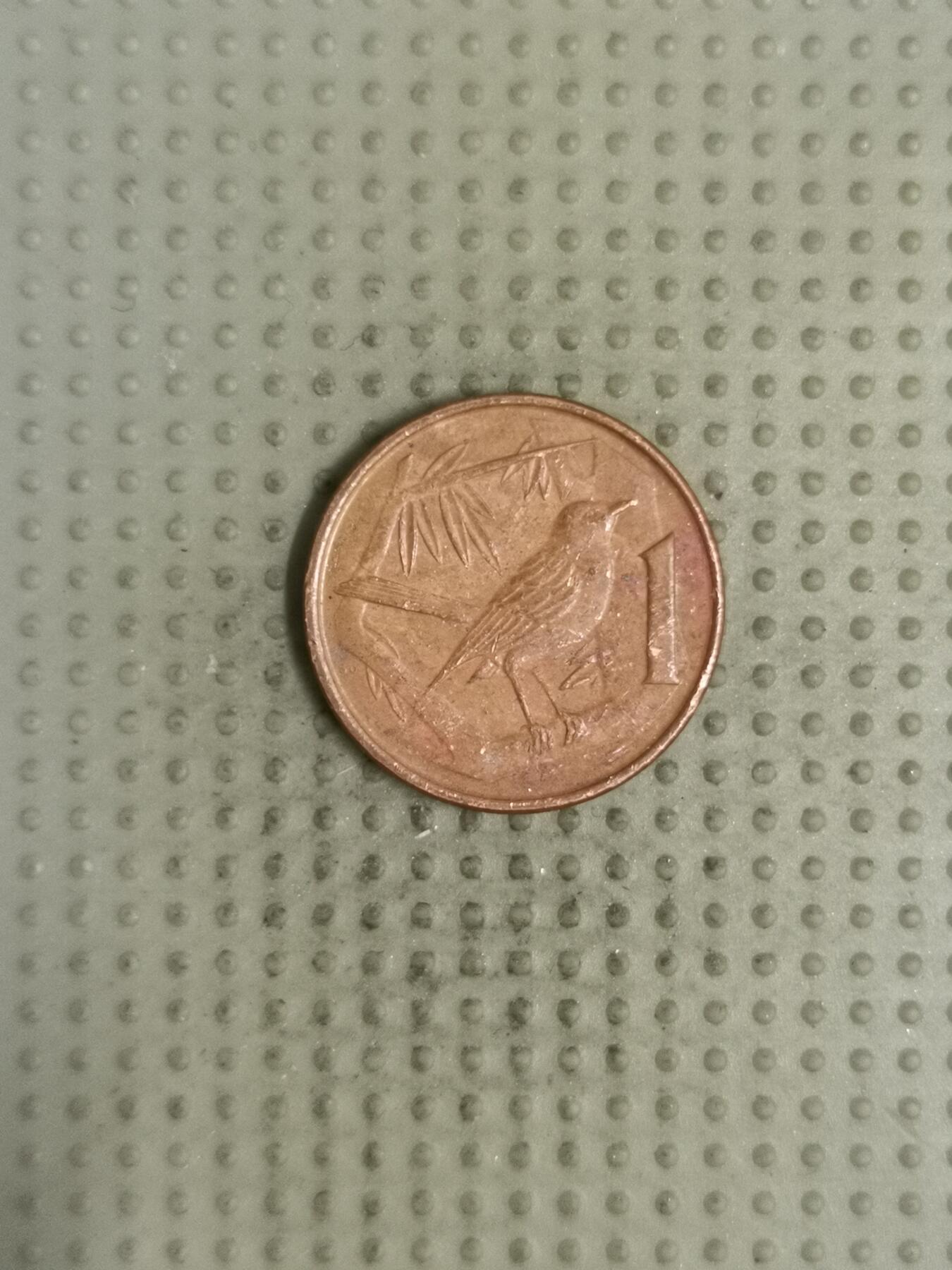 2025年第124场各国散币拍卖（总第124场） 开曼群岛2019年1分