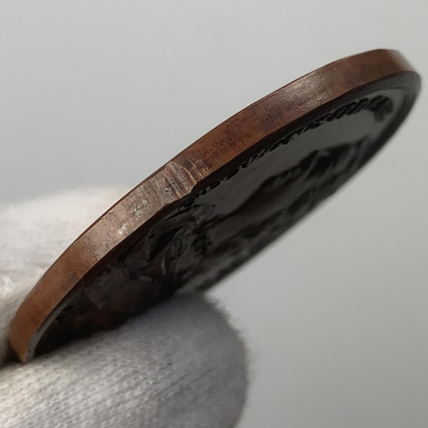 掌中浮雕-藏着的欧洲第043场 Dassier英王系列章之乔治二世纪念铜章，40mm