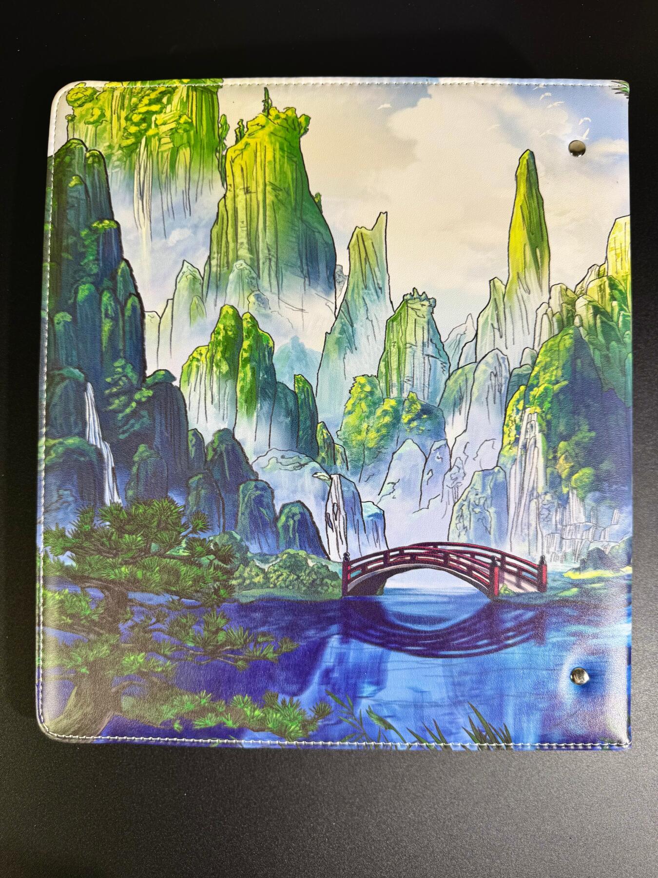 NO.16 好又多金牌大场，双11狂欢继续！每周一站式配齐，方便凑单！（周6晚8点截拍，卖家送拍0抽成！） 【卡册】全新未用将神水浒官方9宫D环卡册 内里和D环接触处有粘连破损 介意勿拍