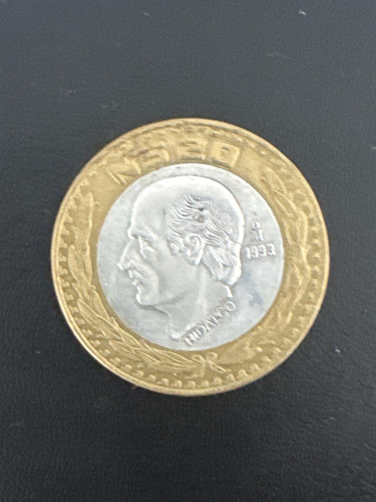 ❤️【币观天下】❤️ 第332期钱币拍卖- 2025.11.28周五晚上6点半场-长期征集拍品 墨西哥银芯纪念币一枚