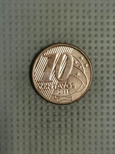 2025年第124场各国散币拍卖（总第124场） - 巴西2011年10分