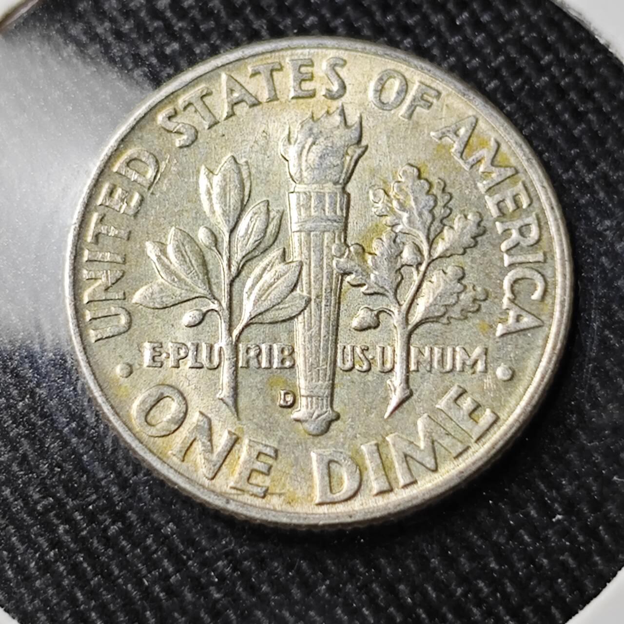 KK钱币收藏小铺 （套币 好品/批量散币 银币）专场  2月预留时间 周末发货   1962美国10分银币