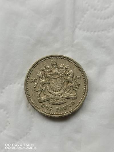 外国硬币 - 1英镑
