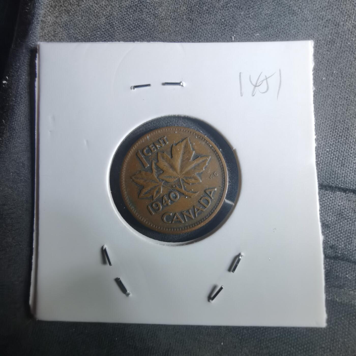 沼泽如烟--第914场 加拿大1940年一分