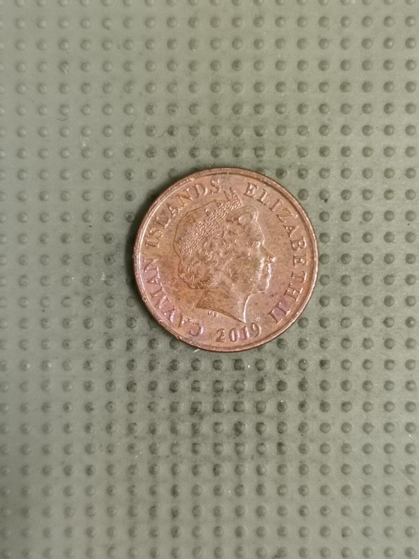 2025年第124场各国散币拍卖（总第124场） 开曼群岛2019年1分