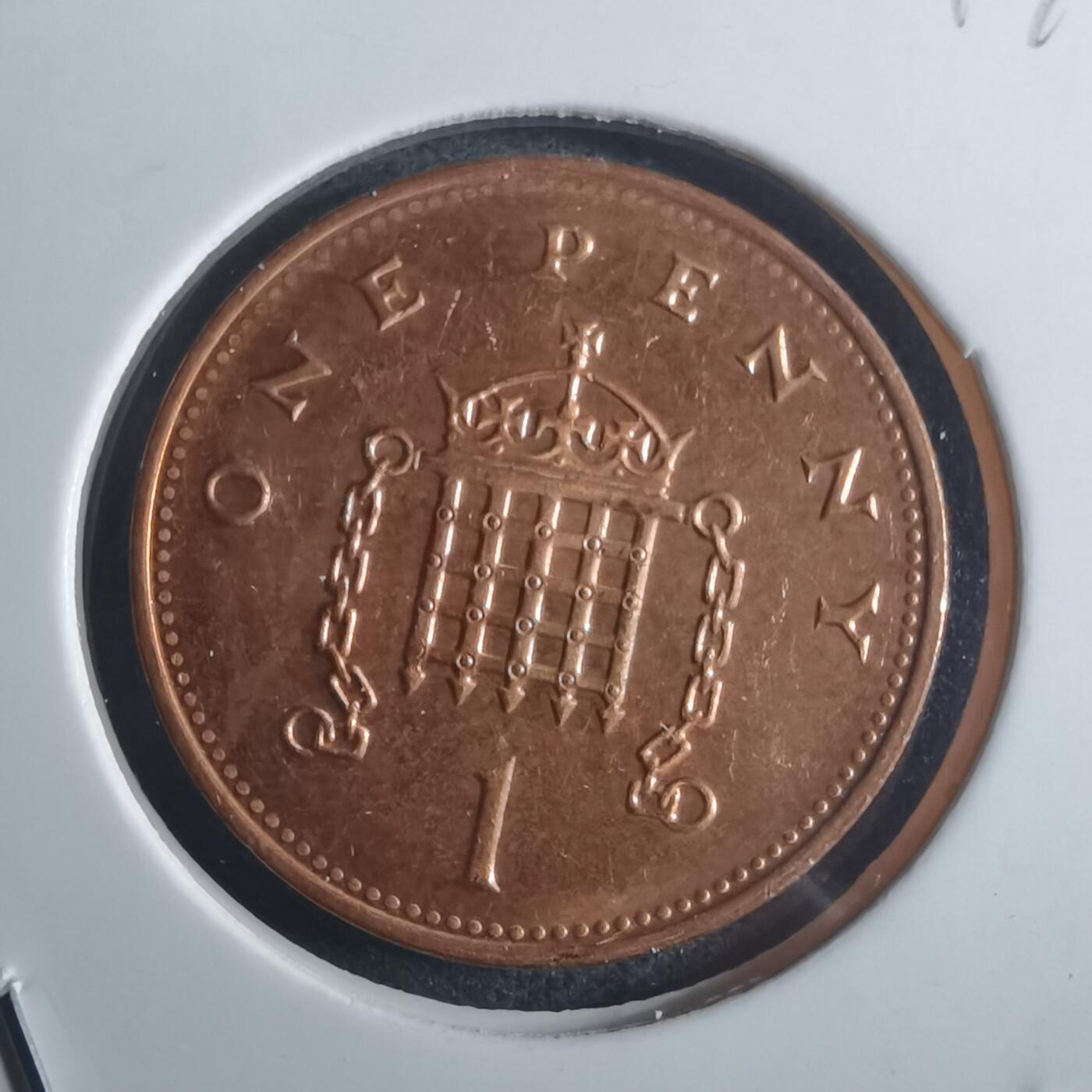 沼泽如烟--第914场 英国1997年1便士