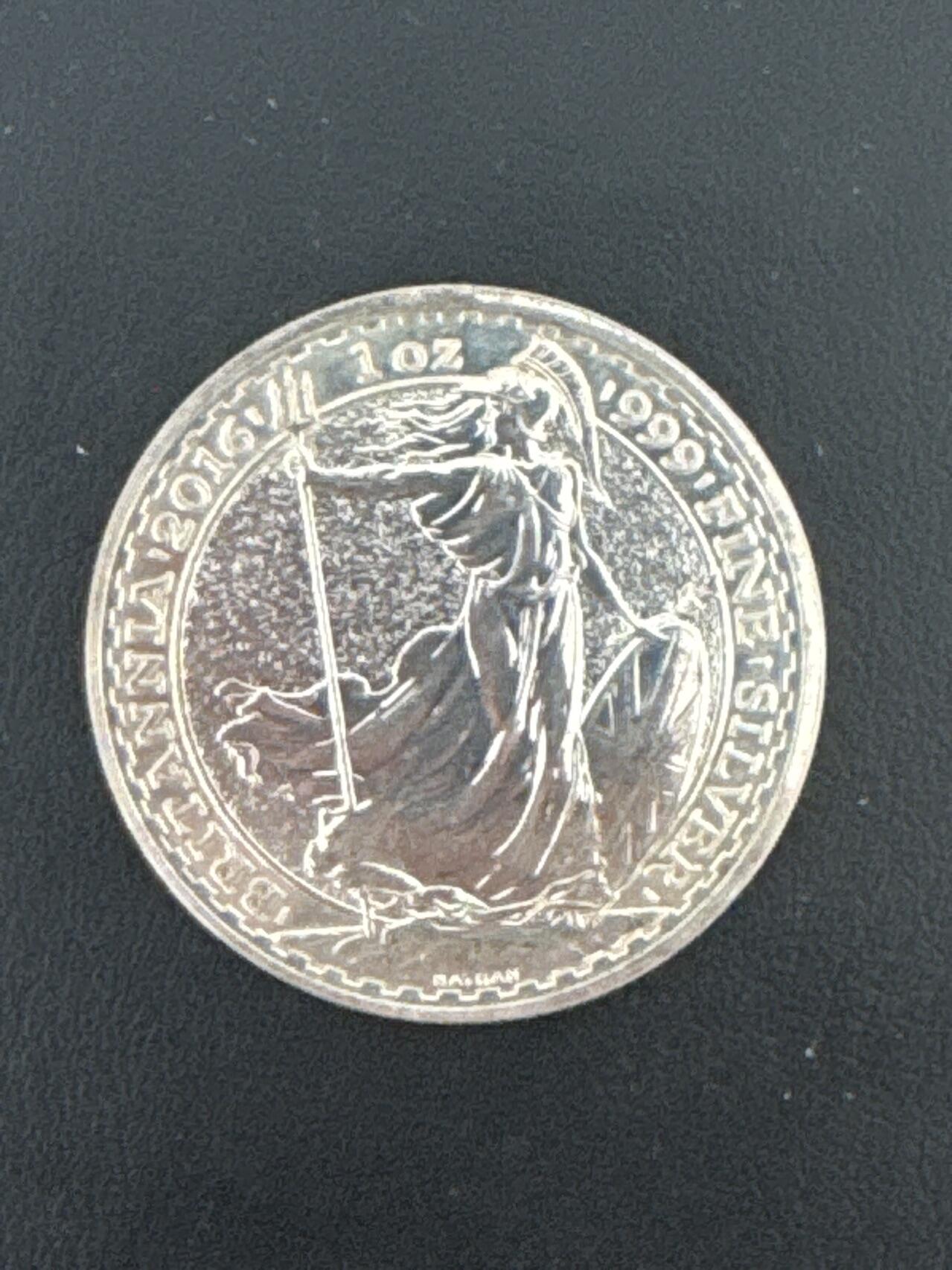 ❤️【币观天下】❤️ 第332期钱币拍卖- 2025.11.28周五晚上6点半场-长期征集拍品 英国2016年1盎司银币