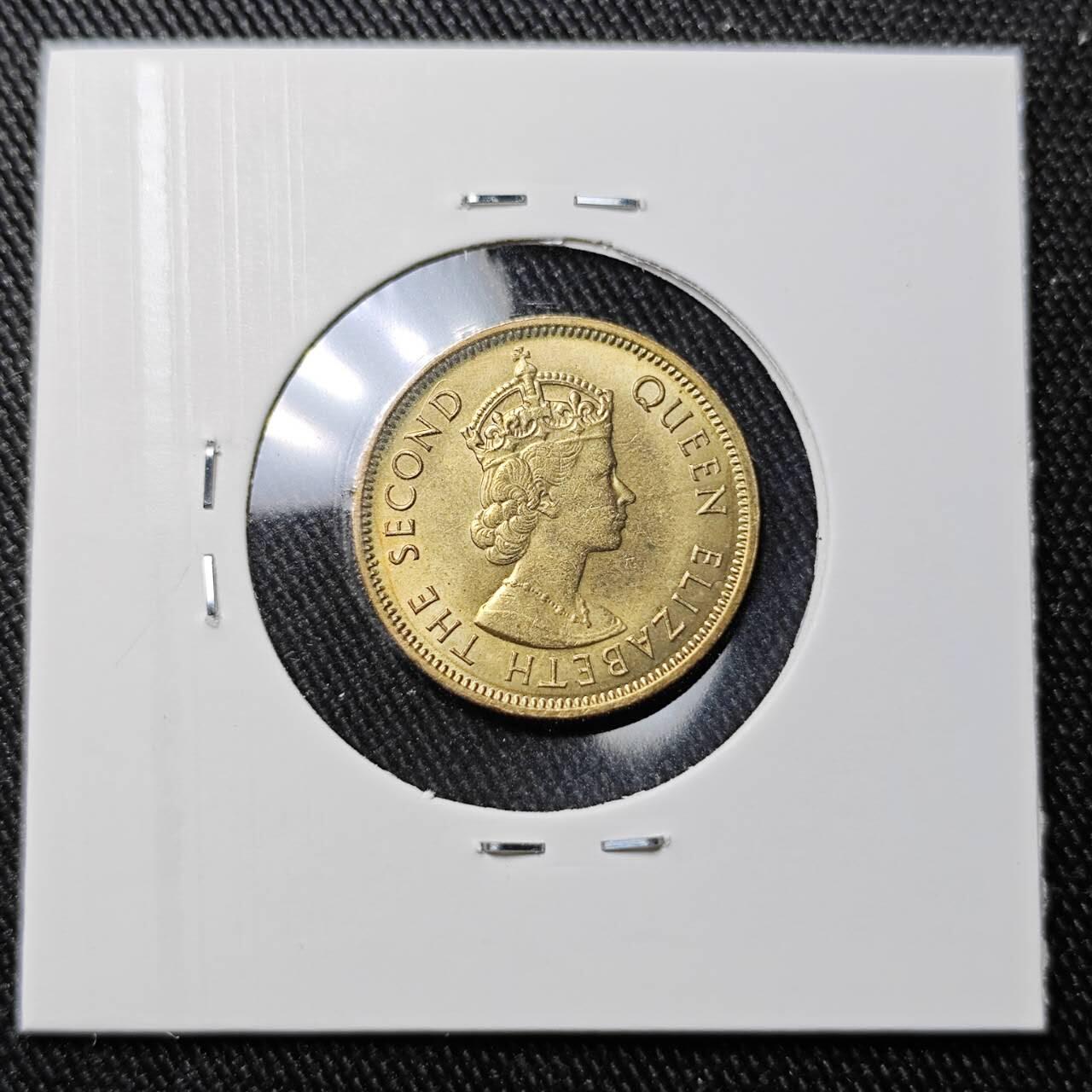 KK钱币收藏小铺 （套币 好品/批量散币 银币）专场  2月预留时间 周末发货  1967香港1毫铜币 好品