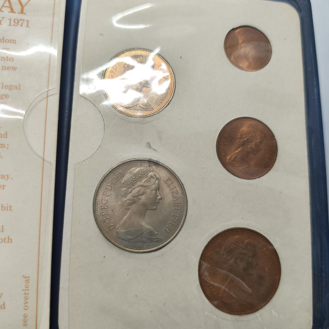 老蟹的宝藏🏴‍☠️ IV 英国1971年硬币一套