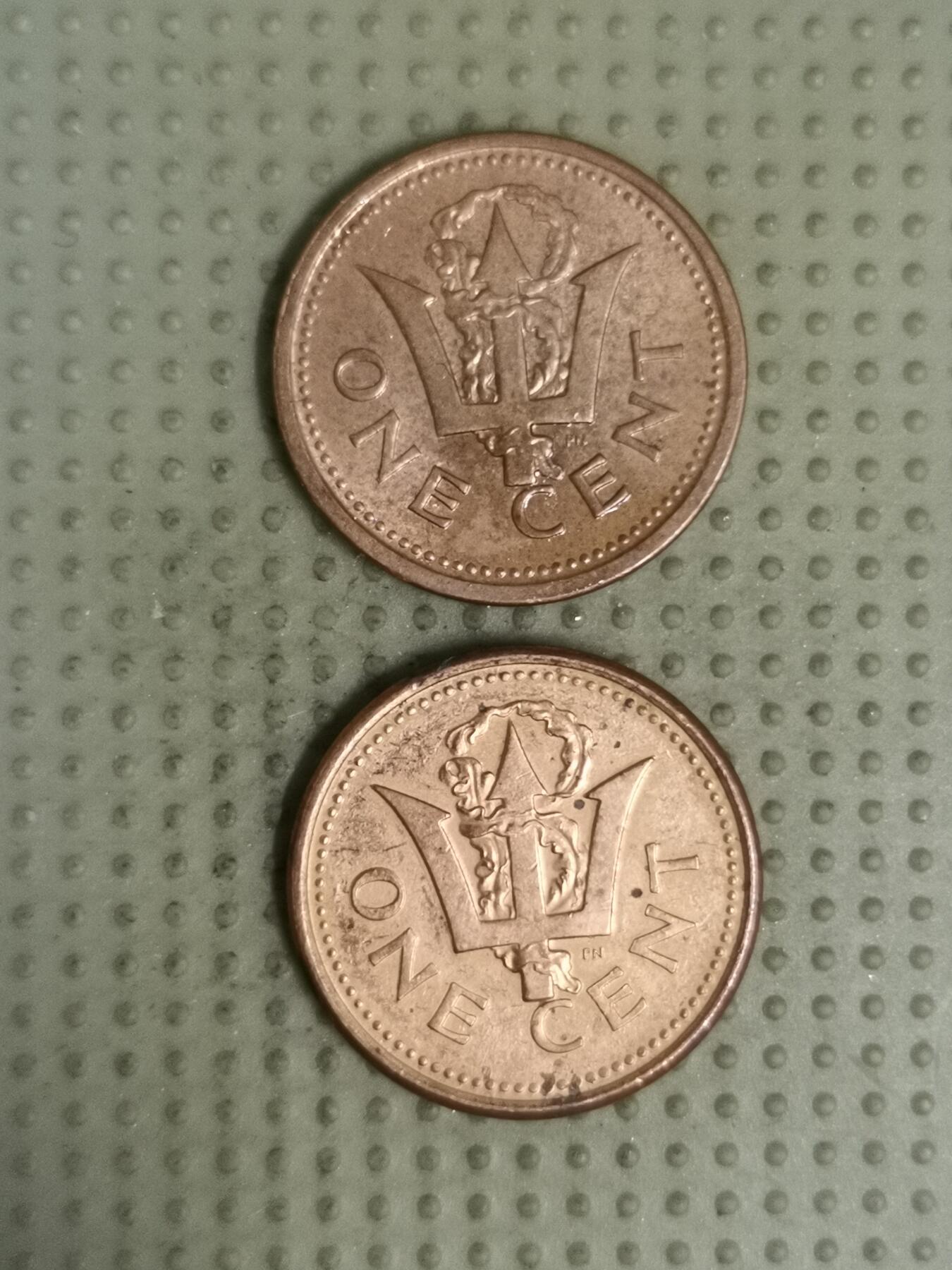 2025年第124场各国散币拍卖（总第124场） 巴巴多斯1分2枚