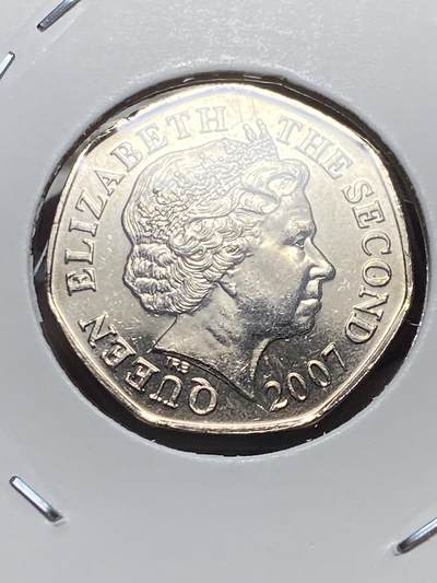 2025年第一百三十二场(总第一百五十八场）外国好品纸夹散币场(免佣金) - 英属泽西岛🇯🇪2007年20便士(伊丽莎白二世老年版)