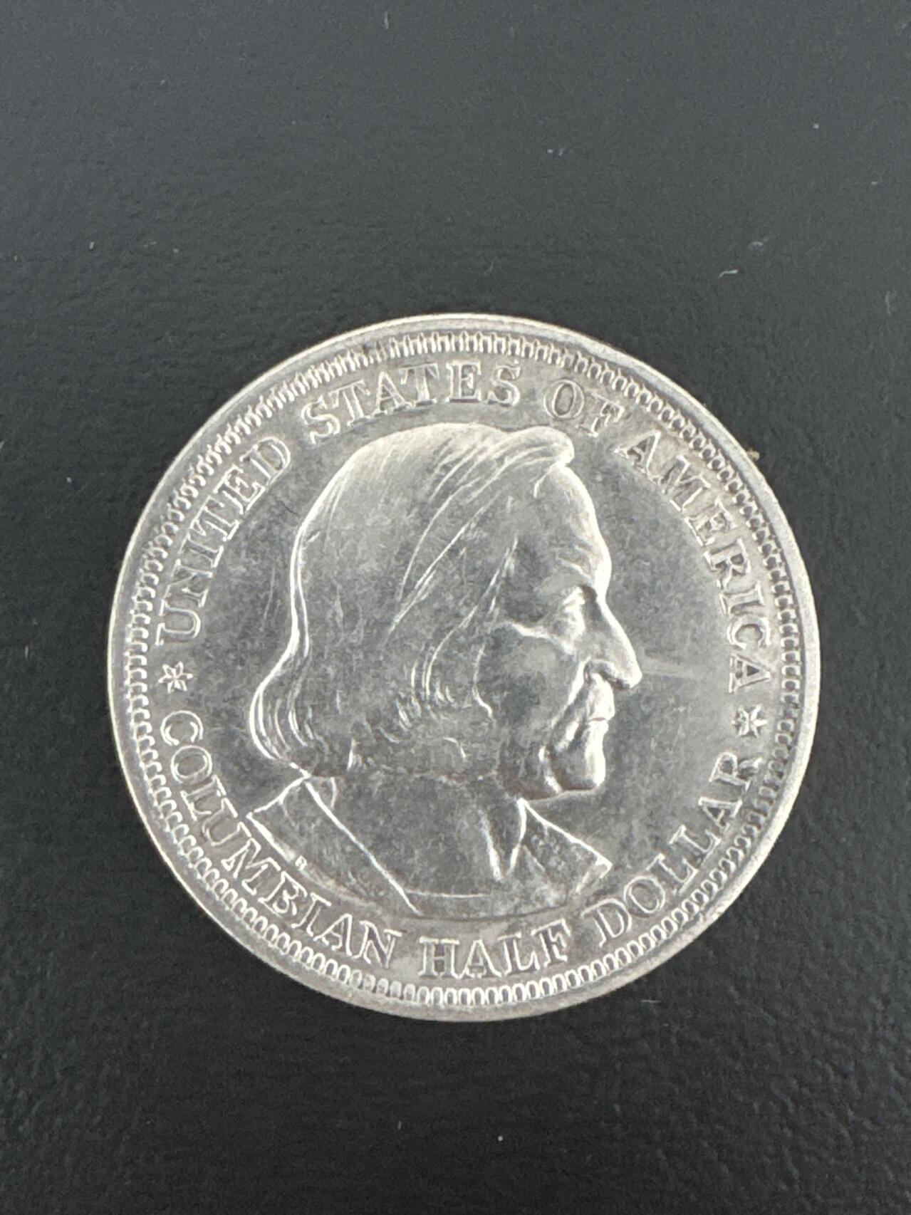 ❤️【币观天下】❤️ 第332期钱币拍卖- 2025.11.28周五晚上6点半场-长期征集拍品 美国1893哥伦布半圆银币