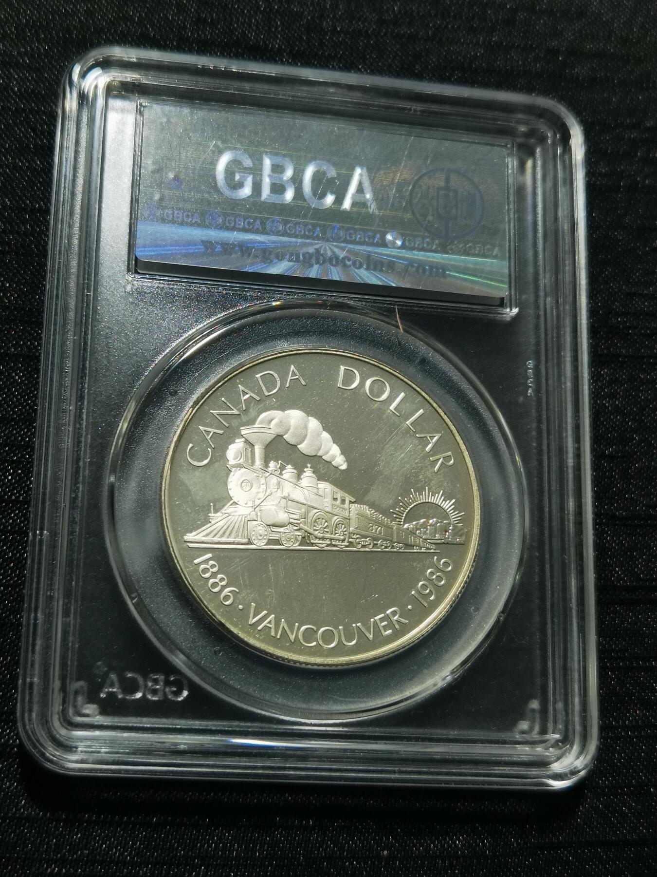 天下钱庄专场欢迎参拍 加拿大1加元银币