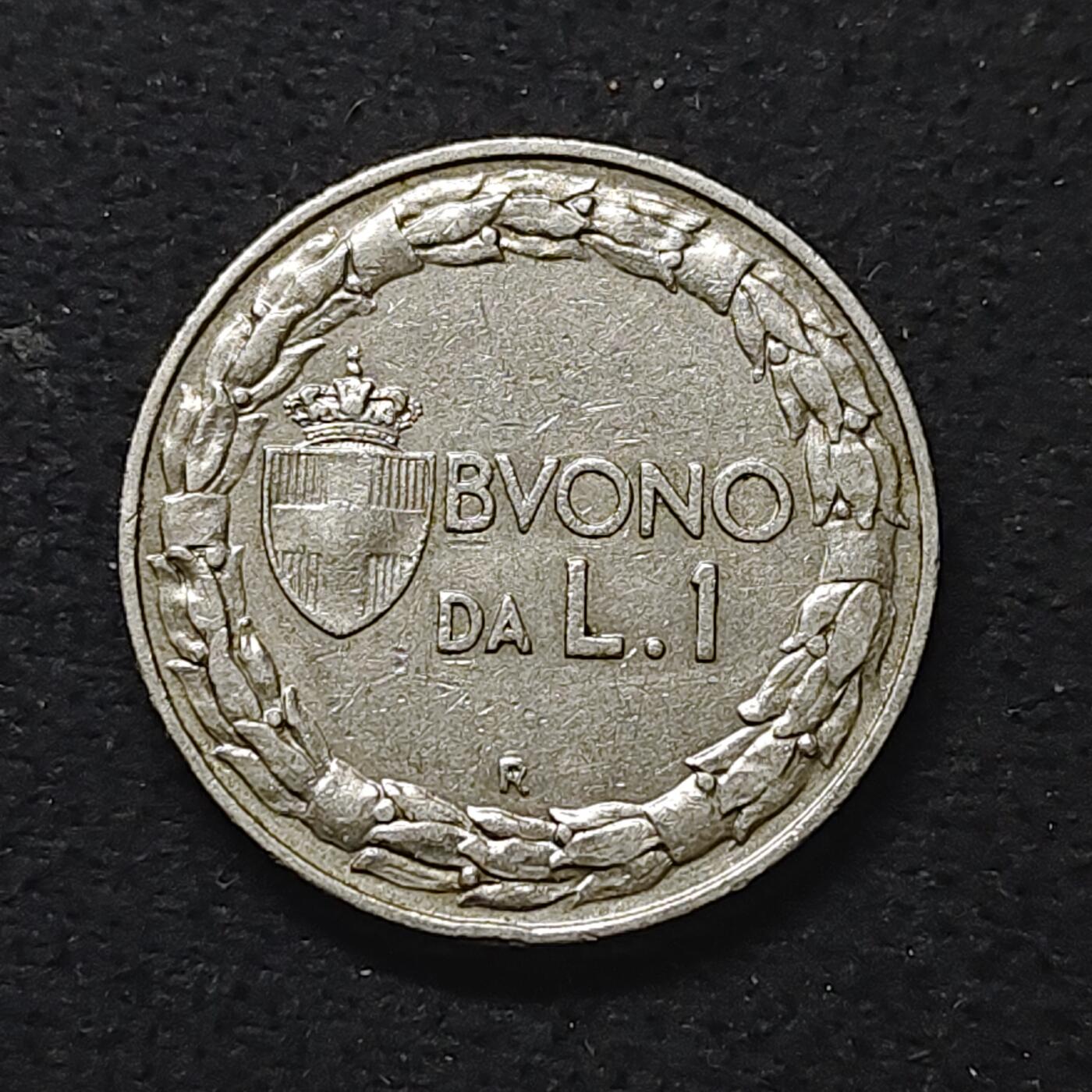 【全场包邮】纯粹捡漏拍480场（免费代拍第17场） 意大利1928年1里拉