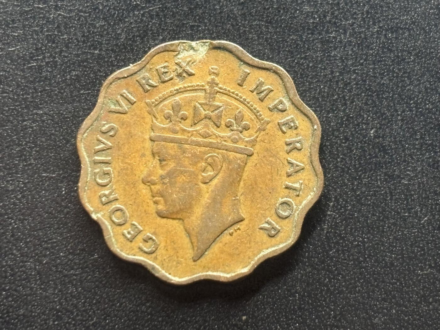 邮泉阁限时拍卖第三十七场 英国殖民地、属地硬币专场（硬币在国外。请付邮费6元。） 英属塞浦路斯1942年1皮亚斯特