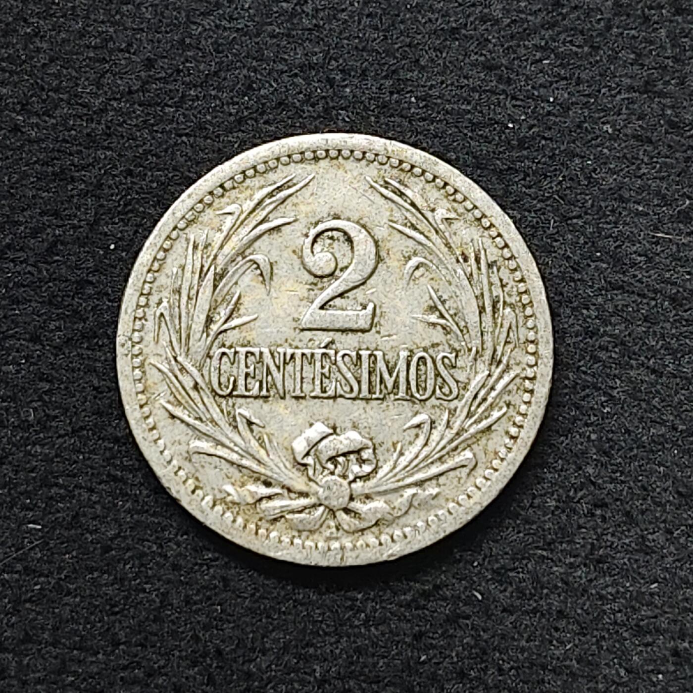 【全场包邮】纯粹捡漏拍480场（免费代拍第17场） 乌拉圭1901年2分