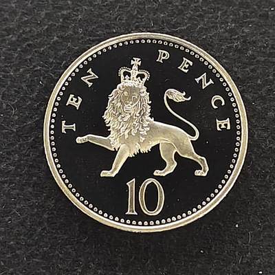 【全场包邮】纯粹捡漏拍480场（免费代拍第17场） - 英国1994年10便士精制币