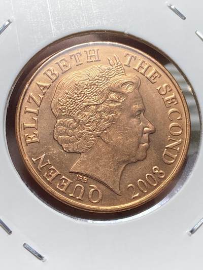 2025年第一百三十二场(总第一百五十八场）外国好品纸夹散币场(免佣金) - 英属泽西岛🇯🇪2008年2便士(伊丽莎白二世老年版)