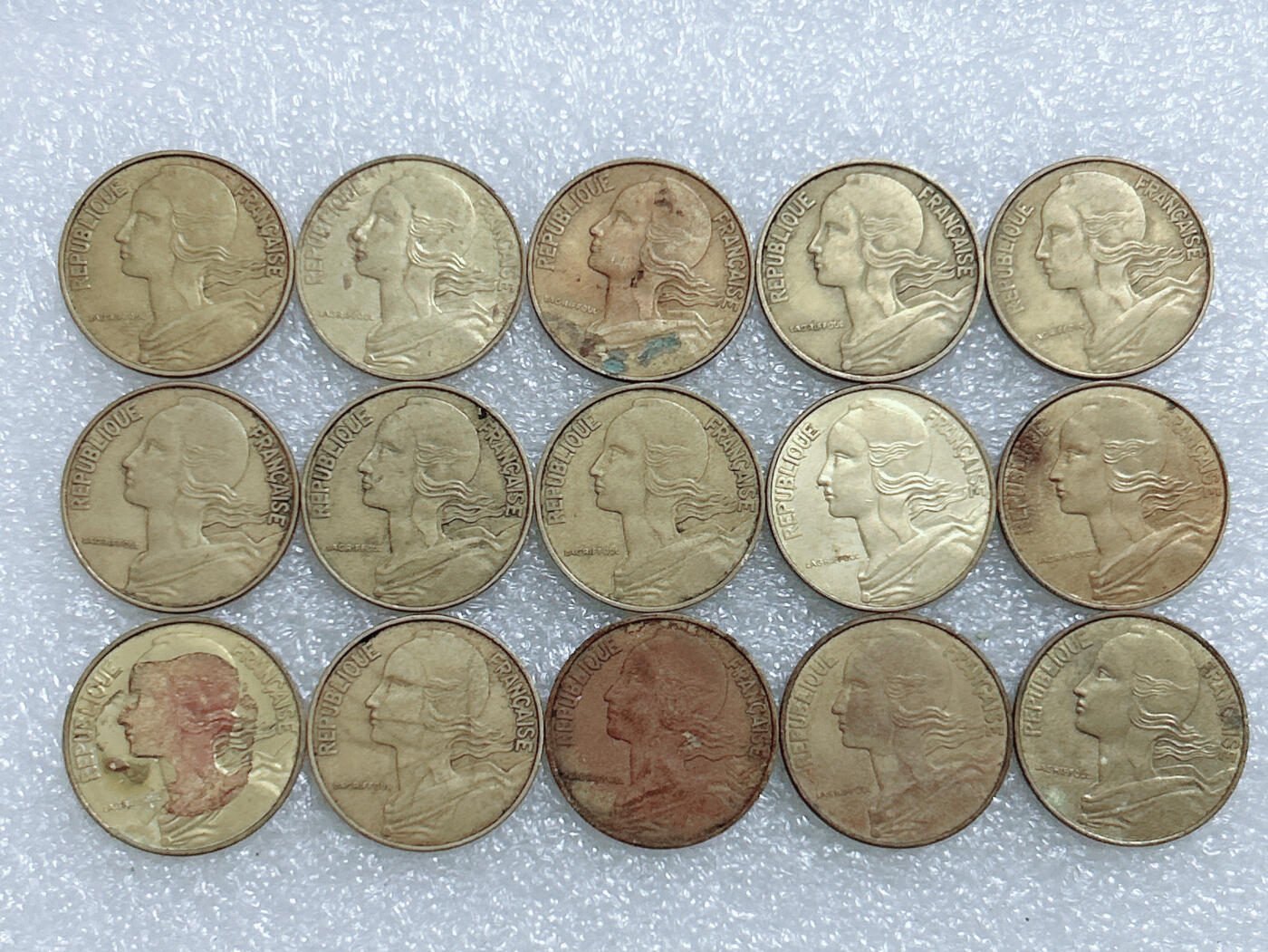 第一海外回流一元起拍收藏 散集专场  第272期 法国20分 15枚