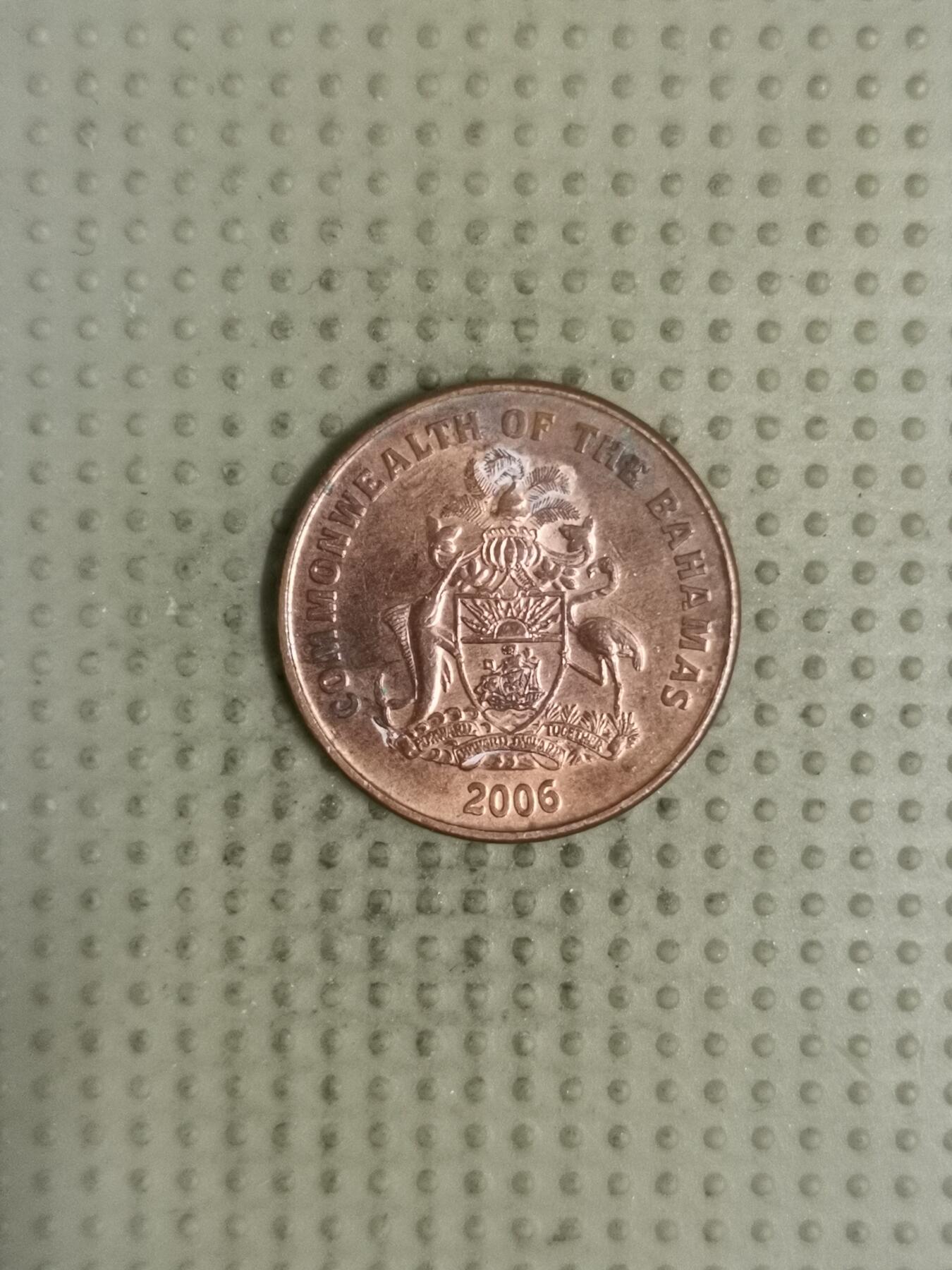 2025年第124场各国散币拍卖（总第124场） 巴哈马2006年1分