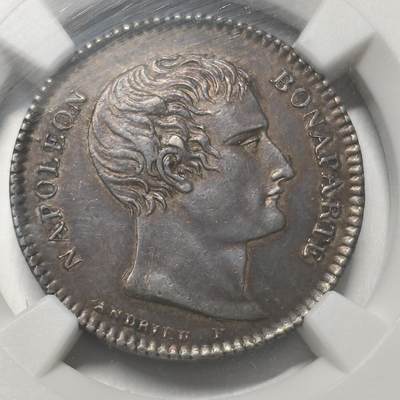 老蟹的宝藏🏴‍☠️ IV - 法国1802年拿破仑1法郎银币样币