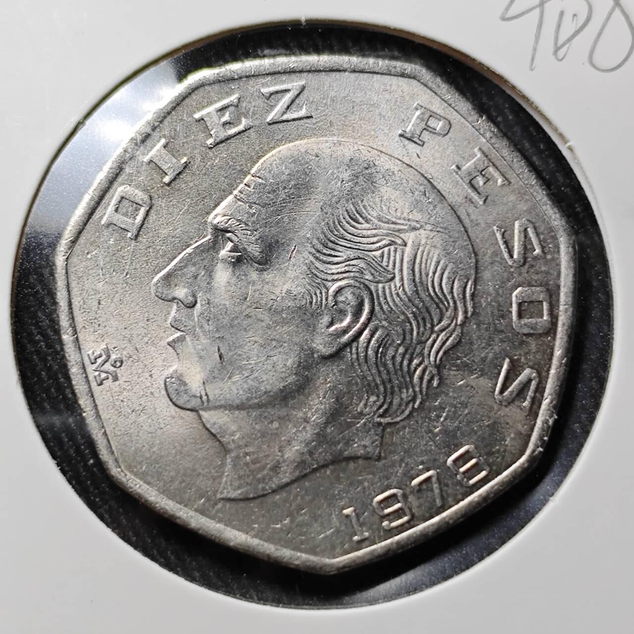 KK钱币收藏小铺 （套币 好品/批量散币 银币）专场  2月预留时间 周末发货  1978墨西哥10比索 好品