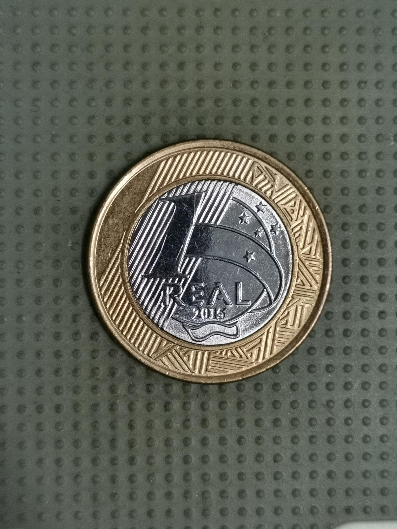 2025年第124场各国散币拍卖（总第124场） 巴西2015年奥运会1雷亚尔纪念币