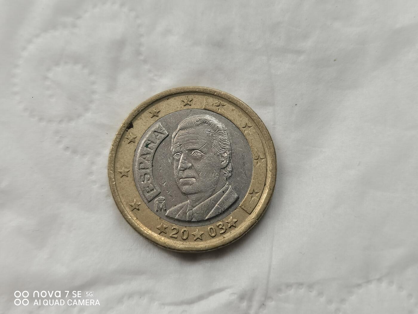 外国硬币 2003年1欧元