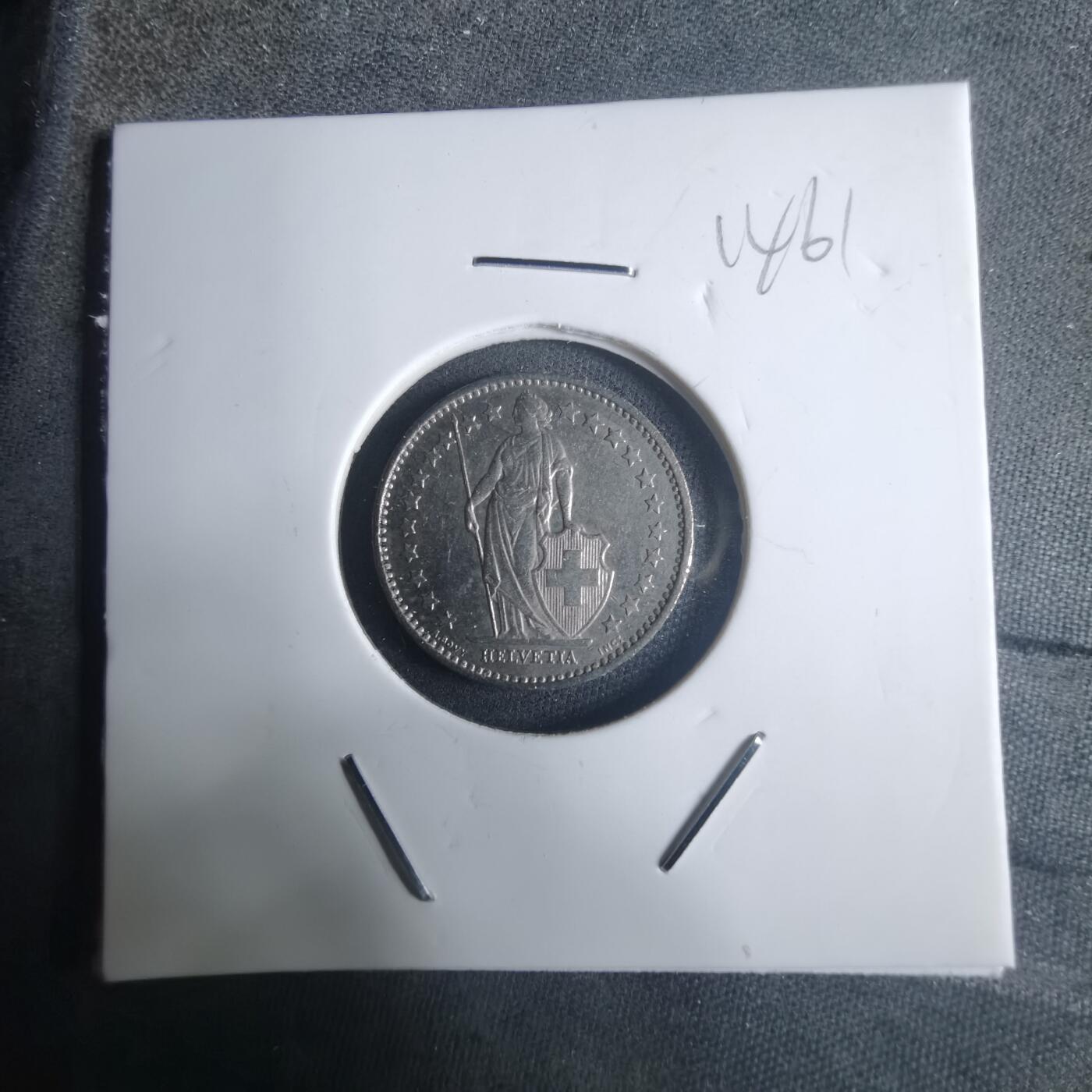 沼泽如烟--第914场 瑞士1982年半法郎